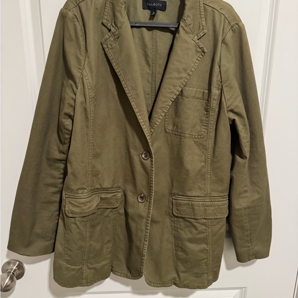 Talbots Olive Green Jacket